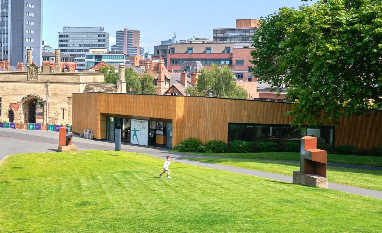 Nottingham,,Uk,08,04,2024,Castle,Grounds,In,A,City